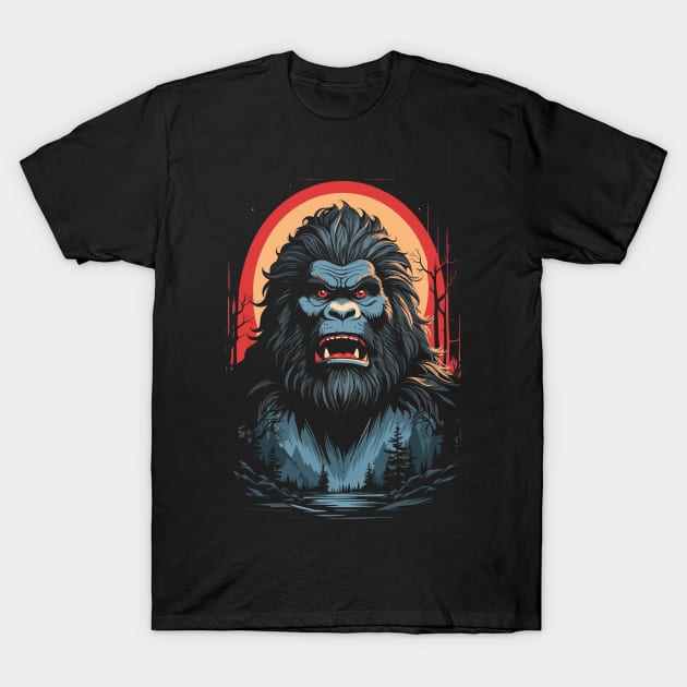 Bigfoot Vintage T-Shirt by Nerdlight Shop